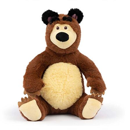 Kız Erkek Çocuk Oyuncak Masha ile Koca Ayı 20cm Peluş 12cm Bebek MHA21000 Kız Erkek Çocuk Oyuncak Eğ
