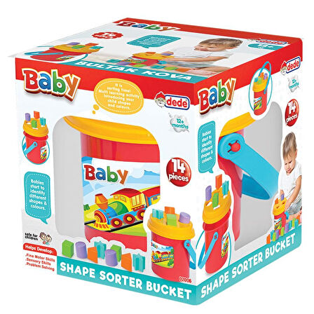 Kız Erkek Çocuk Oyuncak Dede Oyuncak Bul-Tak Kova Kız Erkek Çocuk Oyuncak Eğitici Eğlenceli Oyuncak