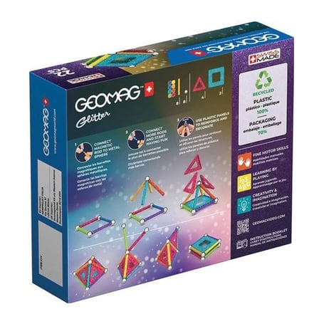 Kız Erkek Çocuk Oyuncak Geomag Glitter Manyetik Zeka Oyunu 22 Parça Kız Erkek Çocuk Oyuncak Eğitici