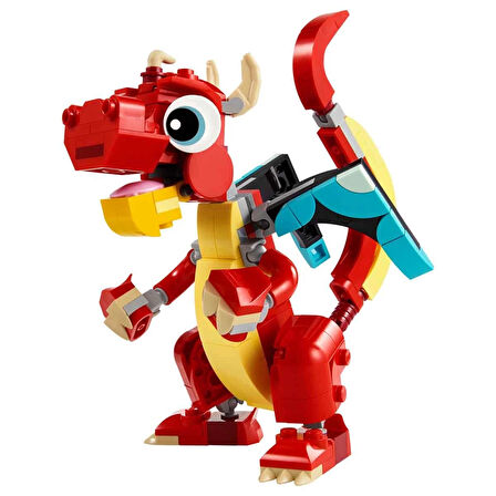 Kız Erkek Çocuk Oyuncak Creator Kırmızı Ejderha 31145 Kız Erkek Çocuk Oyuncak Eğitici Eğlenceli Oyun