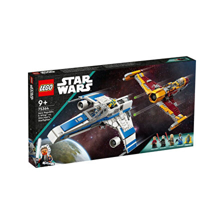Kız Erkek Çocuk Oyuncak 75364 New Republic E-Wing vs. Shin Hatis Star 1056 parça +9 yaş Kız Erkek Ço