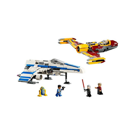 Kız Erkek Çocuk Oyuncak 75364 New Republic E-Wing vs. Shin Hatis Star 1056 parça +9 yaş Kız Erkek Ço
