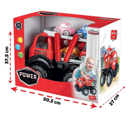 Kız Erkek Çocuk Oyuncak 06 516 Power Transport Kamyon Kız Erkek Çocuk Oyuncak Eğitici Eğlenceli Oyun