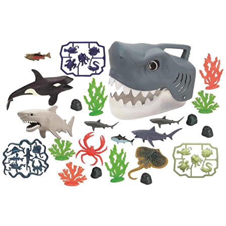 Kız Erkek Çocuk Oyuncak Wild Quest Köpekbalığı Kovası Oyun Seti 41 Parça - S00049053 Kız Erkek Çocuk