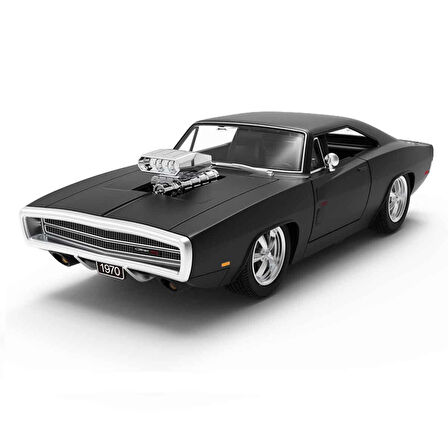 Kız Erkek Çocuk Oyuncak 1:16 1970 Dodge Charger R/T Sesli ve Işıklı Uzaktan Kumandalı Araba Kız Erke