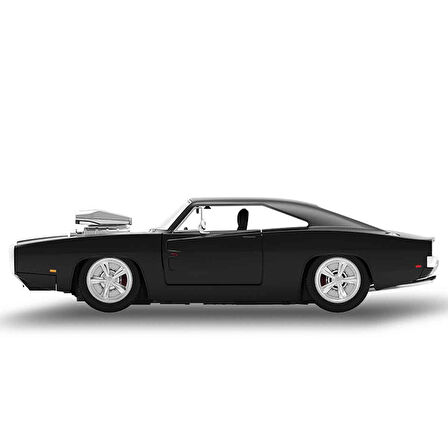 Kız Erkek Çocuk Oyuncak 1:16 1970 Dodge Charger R/T Sesli ve Işıklı Uzaktan Kumandalı Araba Kız Erke