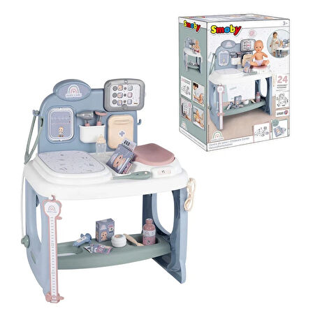 Kız Erkek Çocuk Oyuncak Smoby Elektronik Bebek Bakım Merkezi Oyun Seti 240305 Kız Erkek Çocuk Oyunca
