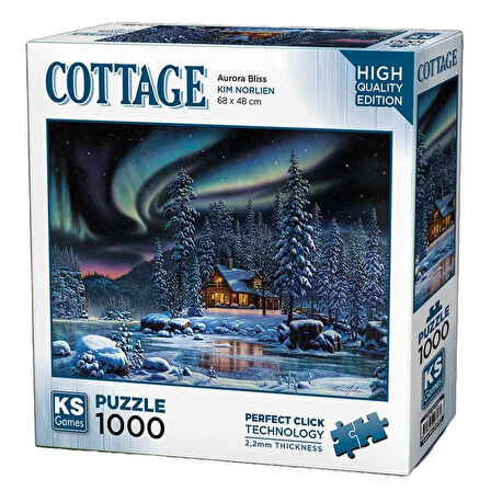 Kız Erkek Çocuk Oyuncak KS Games Aurora Bliss Puzzle 1000 Parça 20797 Kız Erkek Çocuk Oyuncak Eğitic