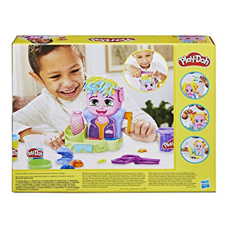 Kız Erkek Çocuk Oyuncak F8807 Play-Doh Renkli Kuaför Salonu+3 yaş Kız Erkek Çocuk Oyuncak Eğitici Eğ