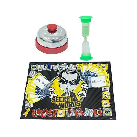 Kız Erkek Çocuk Oyuncak Secret Words Kelime Oyunu Kız Erkek Çocuk Oyuncak Eğitici Eğlenceli Oyuncak