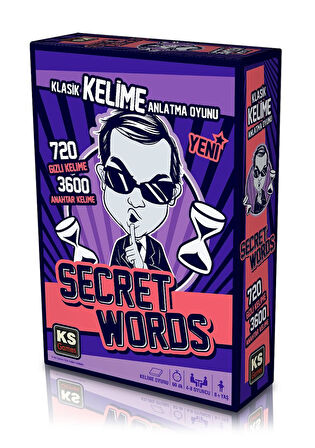 Kız Erkek Çocuk Oyuncak Secret Words Kelime Oyunu Kız Erkek Çocuk Oyuncak Eğitici Eğlenceli Oyuncak
