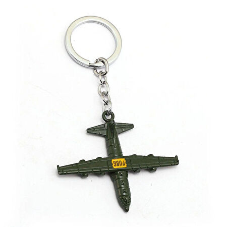 Kız Erkek Çocuk Oyuncak Pubg Metal Askeri Uçak Anahtarlık Kız Erkek Çocuk Oyuncak Eğitici Eğlenceli