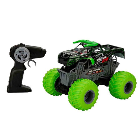Kız Erkek Çocuk Oyuncak 1:18 Uzaktan Kumandalı Spirit Beasts Pick Up USB Şarjlı Araba 25cm Kız Erkek