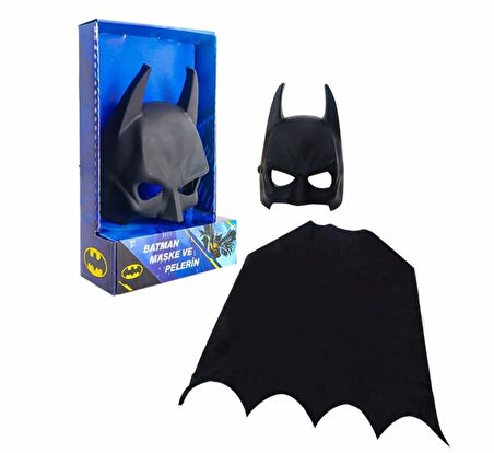 Kız Erkek Çocuk Oyuncak Batman Maske ve Pelerin Kız Erkek Çocuk Oyuncak Eğitici Eğlenceli Oyuncak