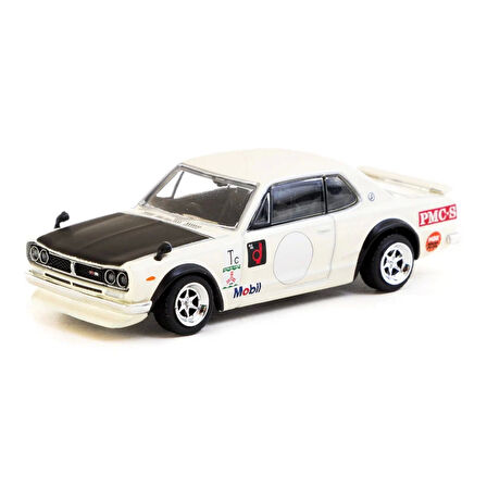 Kız Erkek Çocuk Oyuncak Tarmac Works 1/64 Skyline HT 2000GT-R White Kız Erkek Çocuk Oyuncak Eğitici