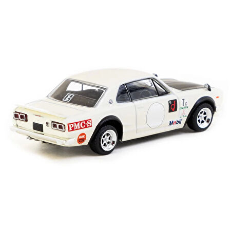 Kız Erkek Çocuk Oyuncak Tarmac Works 1/64 Skyline HT 2000GT-R White Kız Erkek Çocuk Oyuncak Eğitici