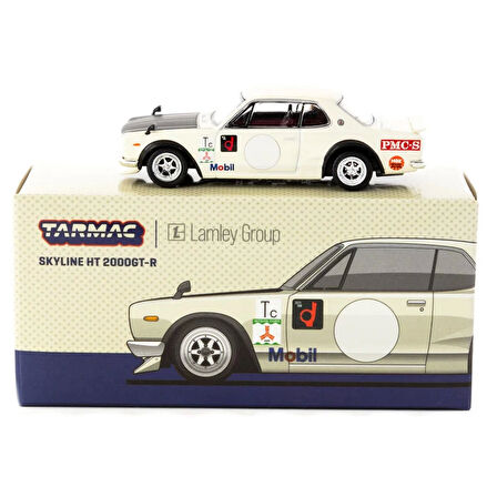 Kız Erkek Çocuk Oyuncak Tarmac Works 1/64 Skyline HT 2000GT-R White Kız Erkek Çocuk Oyuncak Eğitici