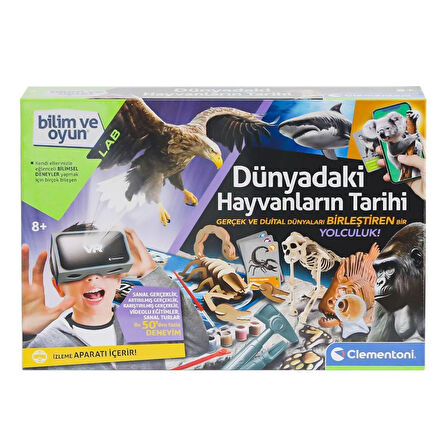 Kız Erkek Çocuk Oyuncak 64093 Bilim ve Oyun - Dünyadaki Hayvanların Tarihi Kız Erkek Çocuk Oyuncak E