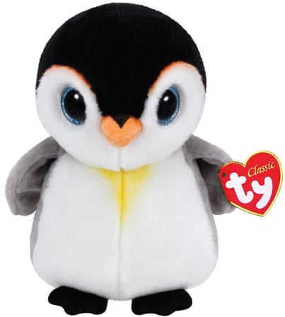 Kız Erkek Çocuk Oyuncak TY Beanie Boo´s Pongo Penguen Peluş 25cm Kız Erkek Çocuk Oyuncak Eğitici Eğl