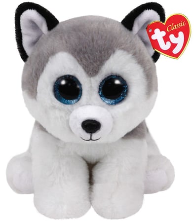 Kız Erkek Çocuk Oyuncak TY Beanie Boo´s Sibirya Kurdu Buff Peluş 25cm Kız Erkek Çocuk Oyuncak Eğitic