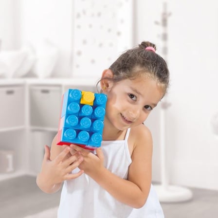 Kız Erkek Çocuk Oyuncak 5028 OYUNCAK ÇANTALI MEGA BLOK 70 LI Kız Erkek Çocuk Oyuncak Eğitici Eğlence