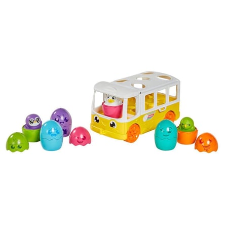 Kız Erkek Çocuk Oyuncak 73098 Tomy, Yumurta Otobüsü, 12-36 ay Kız Erkek Çocuk Oyuncak Eğitici Eğlenc