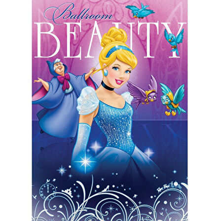 Kız Erkek Çocuk Oyuncak CRL709 KS Cinderella / 50 Parça Puzzle Kız Erkek Çocuk Oyuncak Eğitici Eğlen
