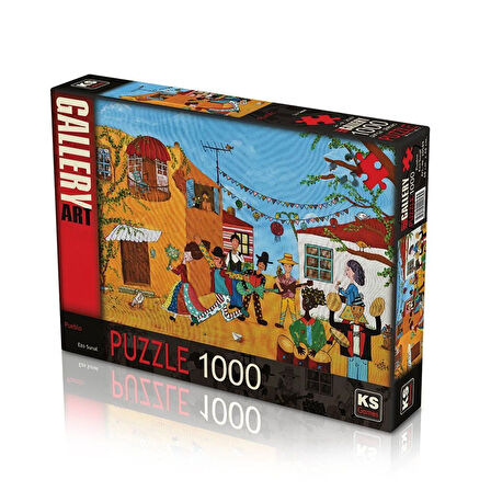 Kız Erkek Çocuk Oyuncak 20589 PUEBLO 1000 PARÇA PUZZLE Kız Erkek Çocuk Oyuncak Eğitici Eğlenceli Oyu