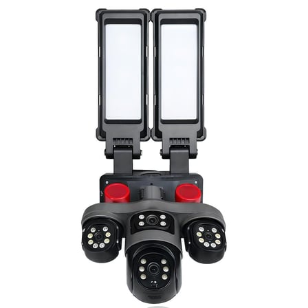 Onqam ON-SG5220-AOV 4G Solar Güvenlik Kamerası 2 Lens 3MP - Sim Kartlı 7-24 Kayıt