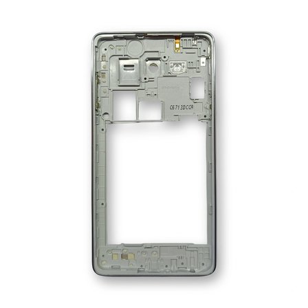 Samsung ON7 Kasa Samsung Galaxy On7 Gri Renk SM-G600 Orta Kasa Çıtalı on off Ses Plastik Kamera Lensi