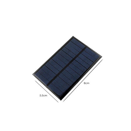 Güneş Enerji Solar Panel 6V 0.6W