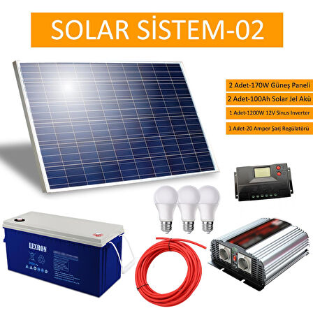 Güneş Enerji Solar Panel Paket-02