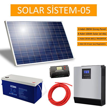 Güneş Enerji Solar Panel Paket-05