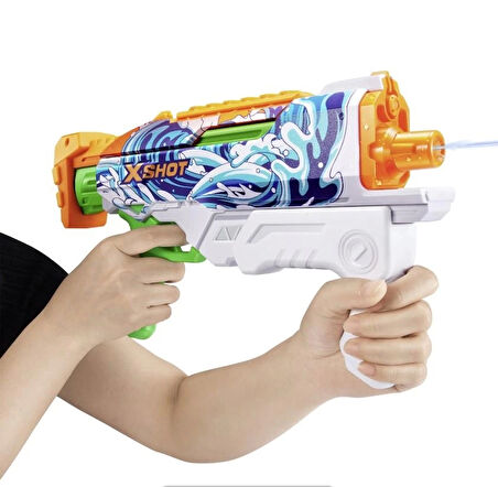 X-SHOT Su Tabancası - Hızlı Doldurma Fonksiyonlu - Mavi