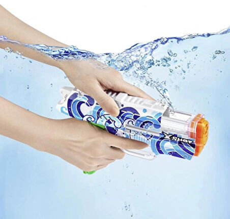X-SHOT Su Tabancası - Hızlı Doldurma Fonksiyonlu - Mavi