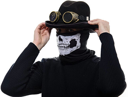 Motorcu Boyunluk Baf Buff Bandana 25x48 cm Model 7