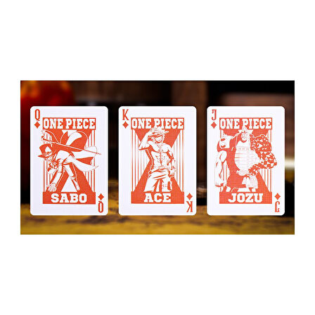 Card Mafia One Piece Ace Premium Oyun Kağıdı Limited Edition Koleksiyonluk iskambil Kartları