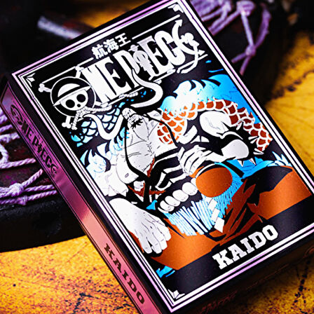Card Mafia One Piece Kaido Premium Oyun Kağıdı Limited Edition Koleksiyonluk iskambil Kartları