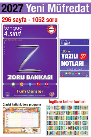 4. Sınıf 2027 Tüm Dersler Zoru Bankası 1. Dönem Yazılı Notları