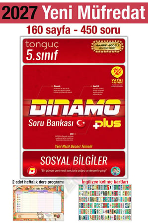 5. Sınıf 2027 Sosyal Bilgiler Dinamo Soru Bankası