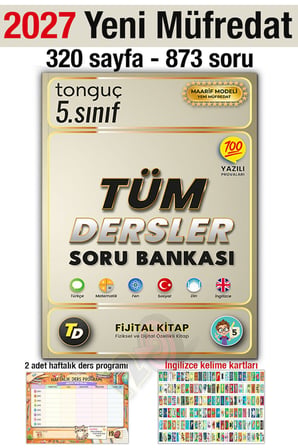 5. Sınıf 2027 Tüm Dersler Soru Bankası