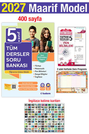 5. Sınıf 2027 Tüm Dersler Soru Bankası