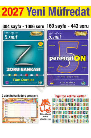 5. Sınıf 2027 Tüm Dersler Zoru ParagrafON Soru Bankası