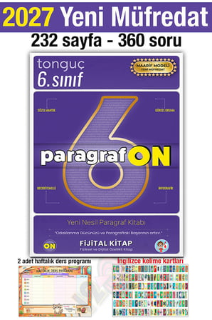 6. Sınıf 2027 Paragrafon Soru Bankası