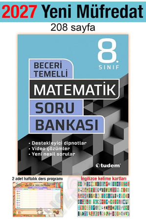 8. Sınıf 2027 Matematik Beceri Temelli Soru Bankası
