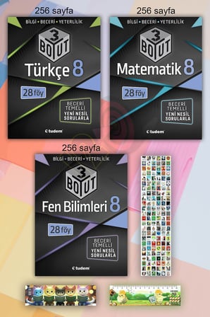 8. Sınıf 2027 Türkçe Matematik Fen 3 Boyut Bilgi Beceri Yeterlilik Yeni Nesil Sorular