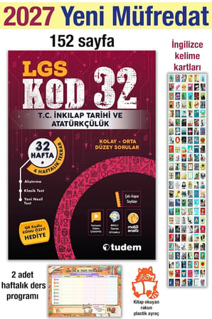 8. Sınıf 2027 Lgs Kod 32 İnkılap Tarihi Ve Atatürkçülük Soru Bankası
