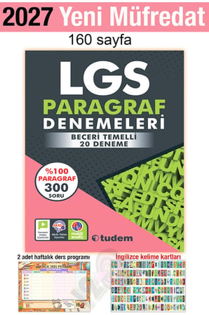 8. Sınıf 2027 Lgs Paragraf Denemeleri