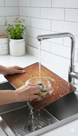 2 ‘Li Cam Kesme Tahtası 20x30 & 25x35 cm Cam Doğrama Tahtası Sofra & Mutfak Sunum Tahtası Kesme Tahtası         