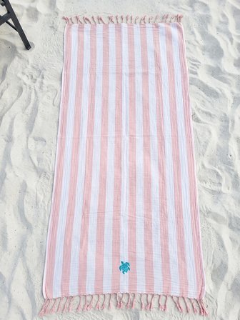 %100 Pamuk Plaj Havlusu Hızlı Kuruyan Müslin Peştemal Deniz Havlusu 100x180 cm